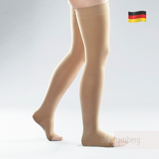 Lastofa medical thigh-lenght compression stockings